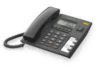 Telephone Alcatel T56 with Caller ID Redial and Mute Function Black