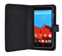 Book Case Ancus Grab Series Universal for Smartphone up to 5.0" Black