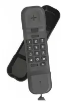 Telephone Alcatel T06 with Redial and Volume Control Black