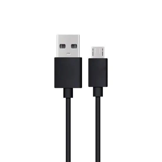 Data Cable Ancus USB AM to Micro USB B Black 0.2m