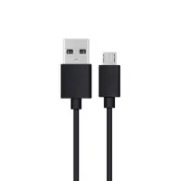 Data Cable Ancus USB AM to Micro USB B Black 0.2m