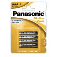 Battery Alkaline Panasonic Alcaline Power LR03APB/4BP size AAA 1.5V Pcs. 4