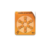 Hearing Aid Batteries Panasonic PR13 1.4V Τεμ. 6 Bulk