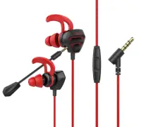 Hands Free Hoco M45 Promenade Earphones Stereo 3.5mm Black with Micrphone and Operation Control Button 1.2m