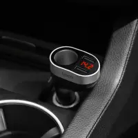 Car Charger Hoco Z29 Regal 96W Dual USB Fast Charge 5V/3.1A with Cigarette Lighter Port Black