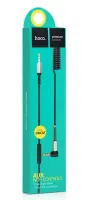 Audio Cable Hoco UPA02 3.5mm Male to 3.5mm Male with Microphone Black 2m