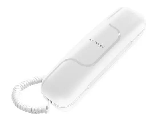 Telephone Alcatel T06 with Redial and Volume Control White
