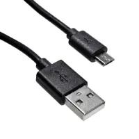 Data Cable Ancus Jasper Candy USB to Micro USB  Black 0.2m