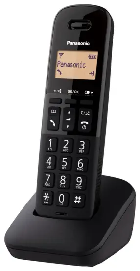 Dect/Gap Panasonic KX-TGB610EU Black with Call Block Button