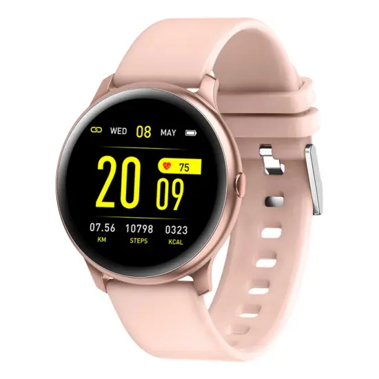 Maxcom Smartwatch FitGo FW32 Neon IP67 1,3" 140mAh Pink Silicon Band