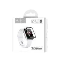 Tempered Glass Hoco 0.15mm Curved Silk Screen 44mm for Apple Watch 4 Black