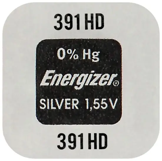 Buttoncell Energizer 391 SR1120W SR55 SR1120SW 1.55V Pcs. 1