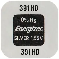 Buttoncell Energizer 391 SR1120W SR55 SR1120SW 1.55V Pcs. 1