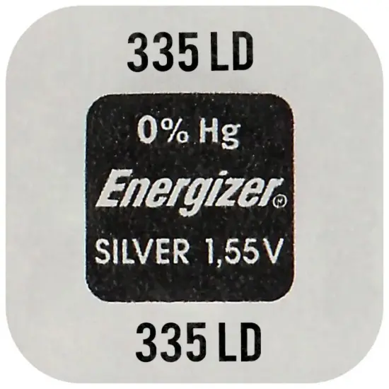 Buttoncell Energizer 335LD SR512SW 1.55V Pcs. 1
