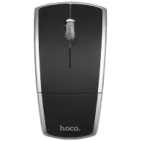 Wireless Mouse Hoco. DI03 1200 DPI 2.4G 3 Buttons Foldable. Black-Silver