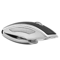 Wireless Mouse Hoco. DI03 1200 DPI 2.4G 3 Buttons Foldable. Black-Silver