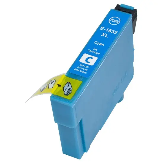 Ink EPSON Compatible T1632XL 16XL T163240  Pages:500 Cyan for WF, 2010W, 2510WF, 2520NF, 2530WF, 2540WF, 2630, 2650, 2660, 2750
