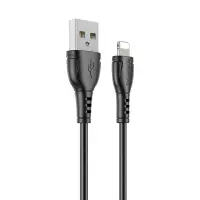 Cable Borofone BX51 Triumph USB to Lightning 2.4A Black 1m