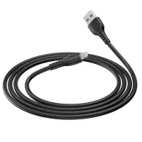 Cable Borofone BX51 Triumph USB to Lightning 2.4A Black 1m