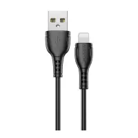 Cable Borofone BX51 Triumph USB to Lightning 2.4A Black 1m