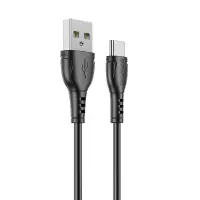 Cable Borofone BX51 Triumph USB to USB-C 3A Black 1m