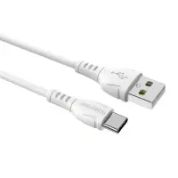 Cable Borofone BX51 Triumph USB to USB-C 3A White 1m