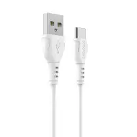 Cable Borofone BX51 Triumph USB to USB-C 3A White 1m