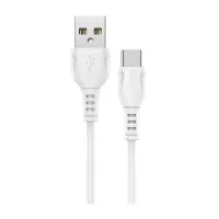 Cable Borofone BX51 Triumph USB to USB-C 3A White 1m