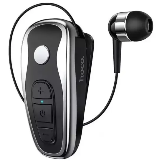Bluetooth Hands Free Hoco RT07 Bluetooth V.5.0 with Vibration and Multi Pairing Black