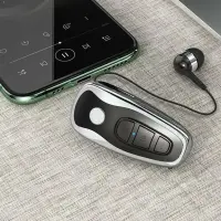 Bluetooth Hands Free Hoco RT07 Bluetooth V.5.0 with Vibration and Multi Pairing Black