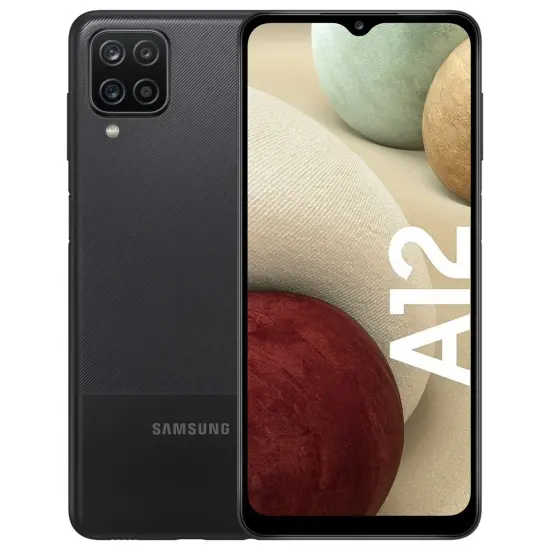 Samsung SM-A127F Galaxy A12 Dual Sim 6.5'' 4G 3GB/32GB NFC Black NON EU