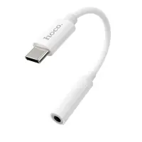 Adapter Hoco LS30 USB-C σε 3.5mm Compatible with Mic and Control Buttons Compatible with all Devices