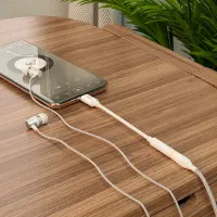 Adapter Hoco LS30 USB-C σε 3.5mm Compatible with Mic and Control Buttons Compatible with all Devices