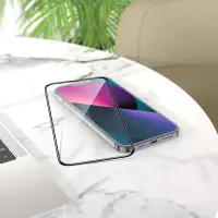 Tempered Glass A12 Plus Nano 3D Full Screen Edges Protection 9H for Apple iPhone 13 Pro Max  14 Plus