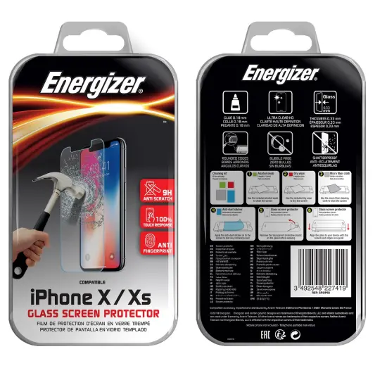 Tempered Glass Energizer 0.33mm for Apple iPhone X XS 11 Pro