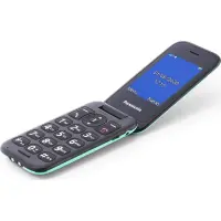 Panasonic KX-TU400EXC Τurquoise  2.4" MicroSD, Bluetooth, Camera with Large Buttons and SOS Button