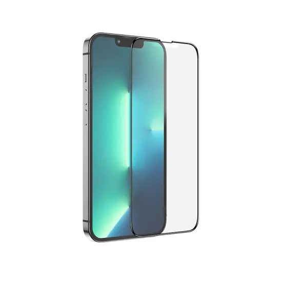 Tempered Glass Hoco A28 Anti-fingerprint 0.33mm για Apple iPhone 13 Pro Max iPhone 14 Plus Black