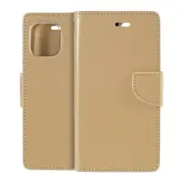 Book Case Goospery Bravo Diary for Apple iPhone 12 Mini Gold