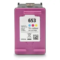 Ink HP Compatible 653XL 3YM74AE Pages:450 Colour for Deskjet Plus Ink Andvantage-6000, 6075, 6400, 6475
