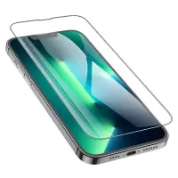 Tempered Glass Hoco G8 3D Full Screen Fine Edge Anti-Fall for Apple iPhone 13 Pro Max  iPhone 14 Plus Black Set 10 pcs.