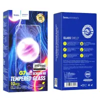 Tempered Glass Hoco G7  Full Screen HD for Apple iPhone 13 mini Black Set 10 pcs.