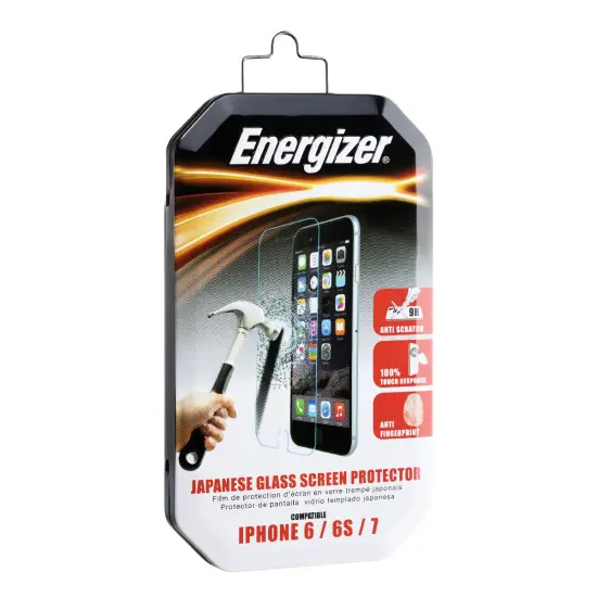 Tempered Glass Energizer 0.33mm for Apple iPhone 6 6s 7 8 SE (2020)