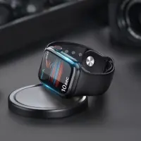 Tempered Glass Hoco A29 0.33mm 9H 3D Hot bending 40mm for iWatch Series4 5 6 SE Black