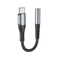 Adapter Hoco LS33 USB-C Adapter in 3.5mm Female Metallic Gray