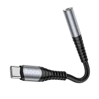 Adapter Hoco LS33 USB-C Adapter in 3.5mm Female Metallic Gray