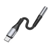 Adapter Hoco LS33 USB-C Adapter in 3.5mm Female Metallic Gray
