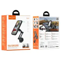 Hoco CA101 Rider Bike and Motorcycle Mount with IPX4 Waterproof Case for 4.5"-7"
