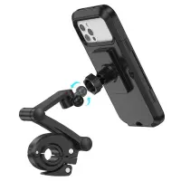 Hoco CA101 Rider Bike and Motorcycle Mount with IPX4 Waterproof Case for 4.5"-7"