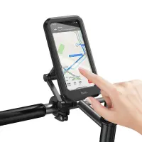 Hoco CA101 Rider Bike and Motorcycle Mount with IPX4 Waterproof Case for 4.5"-7"