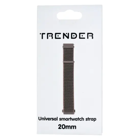 Spare Strap Trender TR-NY20PK Nylon 20mm Universal Pink